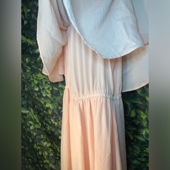 Elegant Pale Pink Maxi Dress - Picture 8 of 13